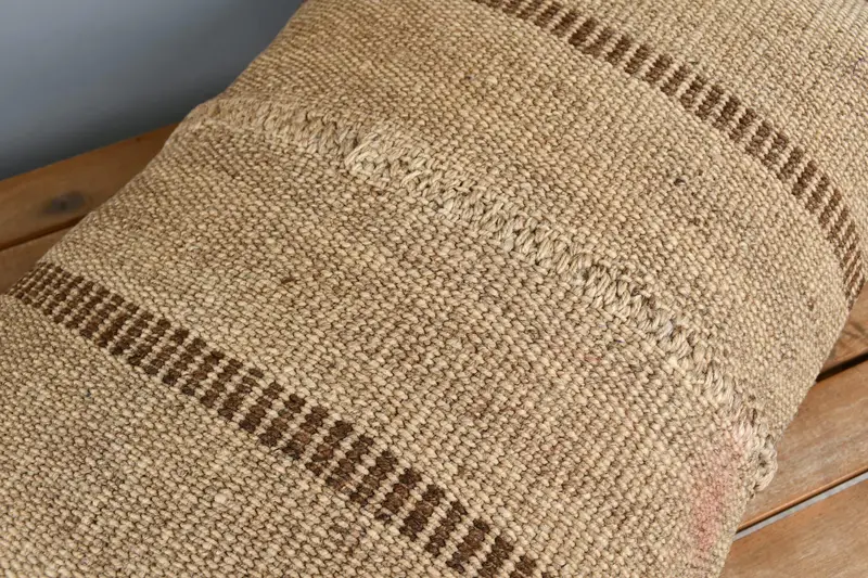 Gift Pillow, Throw Kilim Pillow, Decorative Pillow Case, Bohemian Cushion Cushion Cover, Cushion, Home Decor Pillow, 16x24 Beige Pillow Case - 4