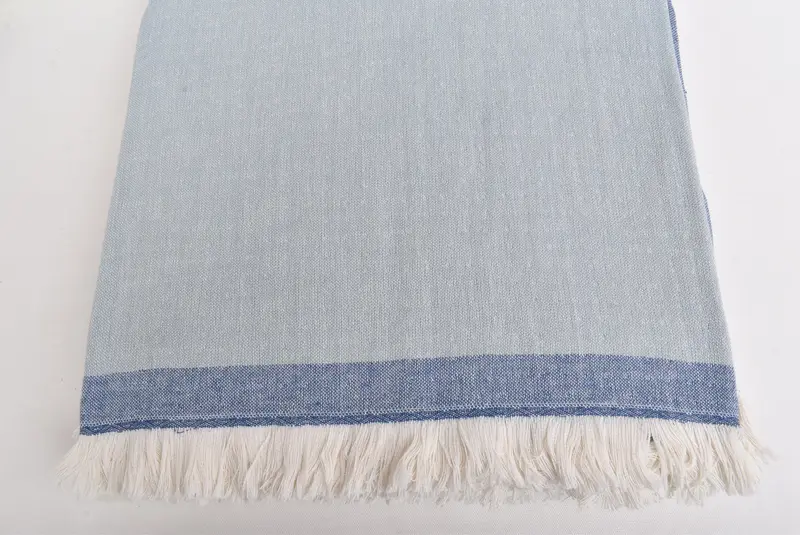 Wedding Hand Made Gift, Personalized Blanket, Tablecloth, Wedding Favors, King Size Bedspread, Gift For The Home Decor, 94x80 Cotton Striped Towel - 5