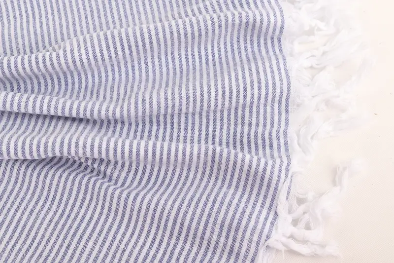 Bachelorette Party Decorations, Hammam Towel USA, Thin towel, Bridal Shower Gift, Gym Towel, 70x36 Cotton Striped Towel, Bachelorette Party Favor - 8