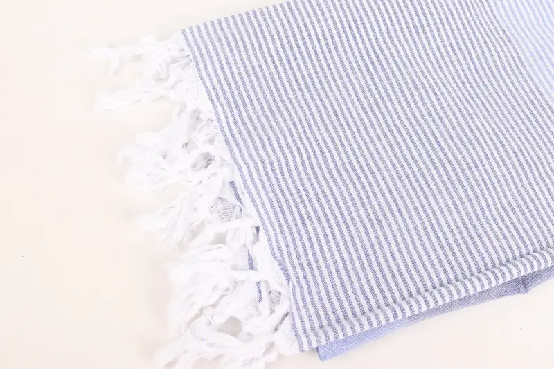 Bachelorette Party Decorations, Hammam Towel USA, Thin towel, Bridal Shower Gift, Gym Towel, 70x36 Cotton Striped Towel, Bachelorette Party Favor - 7