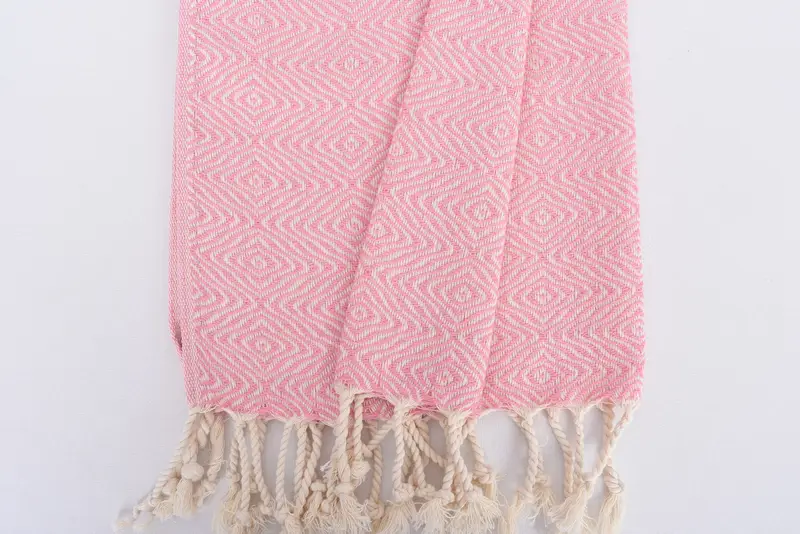 Small Bath Towels, Travel Towel, Turkish Towel Hand Towel, Christmas Gift, 36x18 Cotton Zigzag Diamond Towel, Personalized Gifts, Bachelor Towel - 8