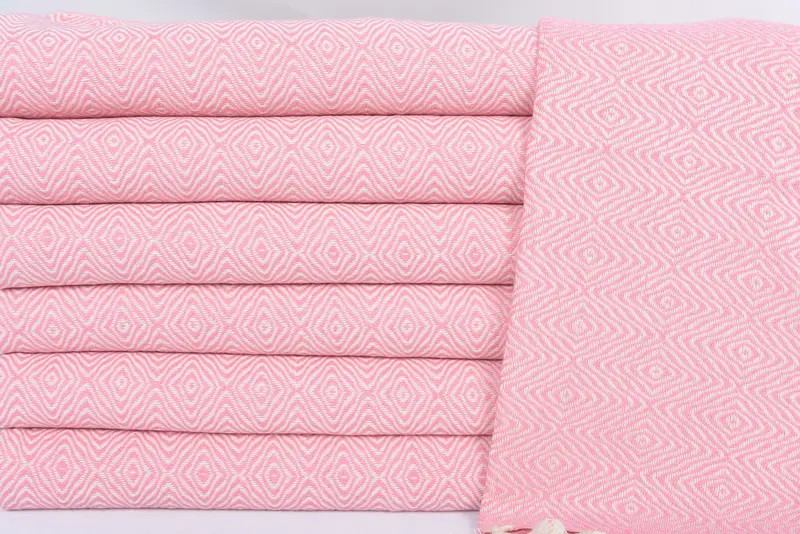 Small Bath Towels, Travel Towel, Turkish Towel Hand Towel, Christmas Gift, 36x18 Cotton Zigzag Diamond Towel, Personalized Gifts, Bachelor Towel - 2