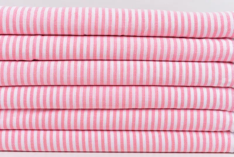 Bride Gift, Turkish hand towel, Bridesmaid Gift Towel, 68x36 Cotton Striped Towel, Peshtemal Towel, Best spa Turkish towel for luxury home decor - 2