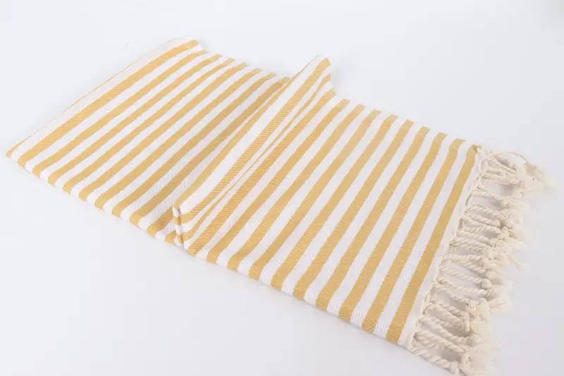 Toalla a rayas de algodón de 40x18, monograma de toalla turca, favores de boda, paño de cocina personalizado, regalo de Navidad de novio, poca de cocina turca - 6