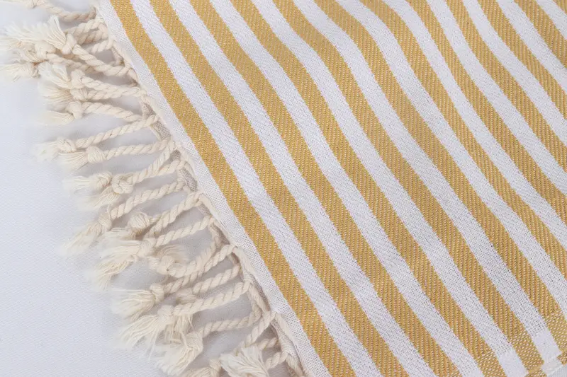 Toalla a rayas de algodón de 40x18, monograma de toalla turca, favores de boda, paño de cocina personalizado, regalo de Navidad de novio, poca de cocina turca - 7