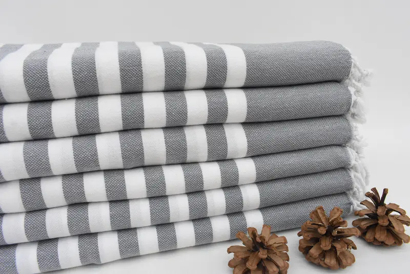 70x40 Cotton Striped Towel, Organic Cotton Towel, Turkish beach towel, Beach Towel Personalized, Peshtemal Towel, Handmade Gift, Handmade Gift - 1