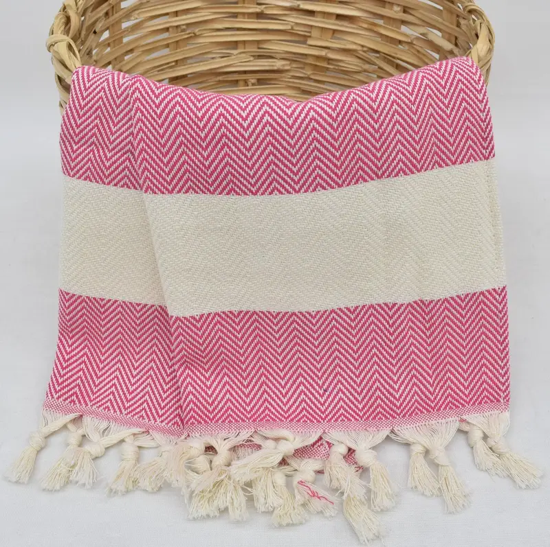 Gym Towel, Monogram Kitchen Towel, Personalized Gift, Home Decor Towel, Small Bath Towels, 36x18 Cotton Herringbone Towel, Best Friend Wedding Gift - 1