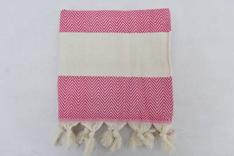 Gym Towel, Monogram Kitchen Towel, Personalized Gift, Home Decor Towel, Small Bath Towels, 36x18 Cotton Herringbone Towel, Best Friend Wedding Gift - 5