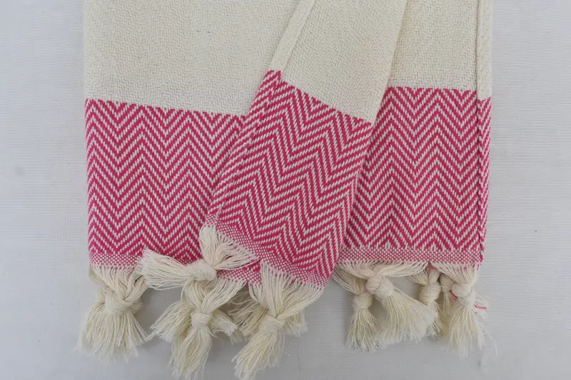 Gym Towel, Monogram Kitchen Towel, Personalized Gift, Home Decor Towel, Small Bath Towels, 36x18 Cotton Herringbone Towel, Best Friend Wedding Gift - 6