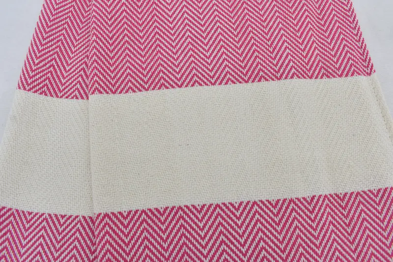 Gym Towel, Monogram Kitchen Towel, Personalized Gift, Home Decor Towel, Small Bath Towels, 36x18 Cotton Herringbone Towel, Best Friend Wedding Gift - 7