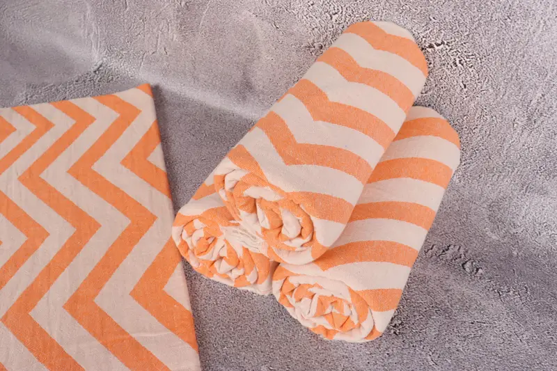 Bachelorette Party Decorations, Gift For Boyfriend, Gift For Her, Luxury Turkish Bath Towel, 70x40 Cotton Zigzag Design Towel, Bachelorette Gifts - 8