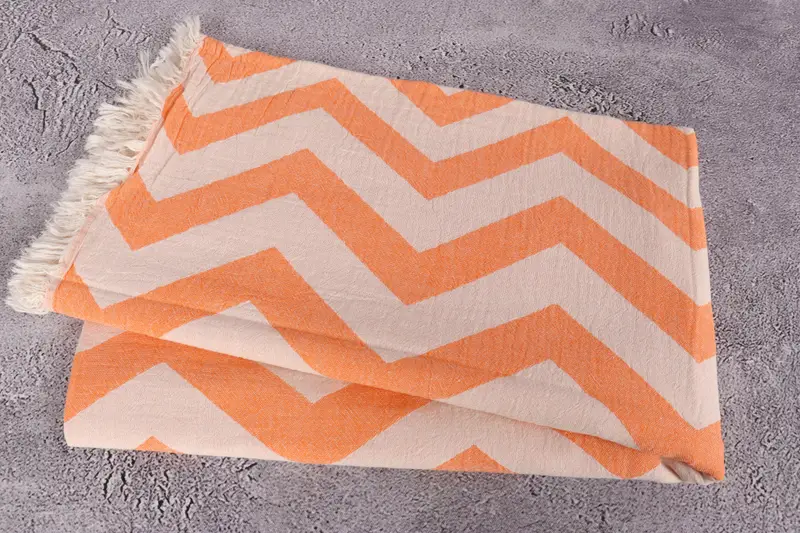 Bachelorette Party Decorations, Gift For Boyfriend, Gift For Her, Luxury Turkish Bath Towel, 70x40 Cotton Zigzag Design Towel, Bachelorette Gifts - 6
