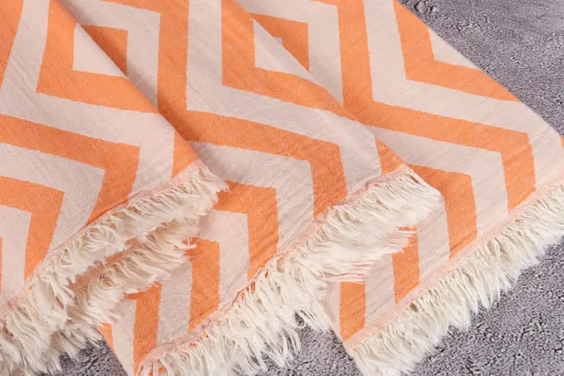 Bachelorette Party Decorations, Gift For Boyfriend, Gift For Her, Luxury Turkish Bath Towel, 70x40 Cotton Zigzag Design Towel, Bachelorette Gifts - 5
