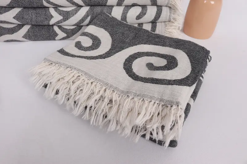 Custom Wedding Gifts, Thin towel, Bachelor Party Favors, Custom Gift, 70x36 Cotton Patterned Towel, Turkish Towel Personalized, Summer Towel - 6