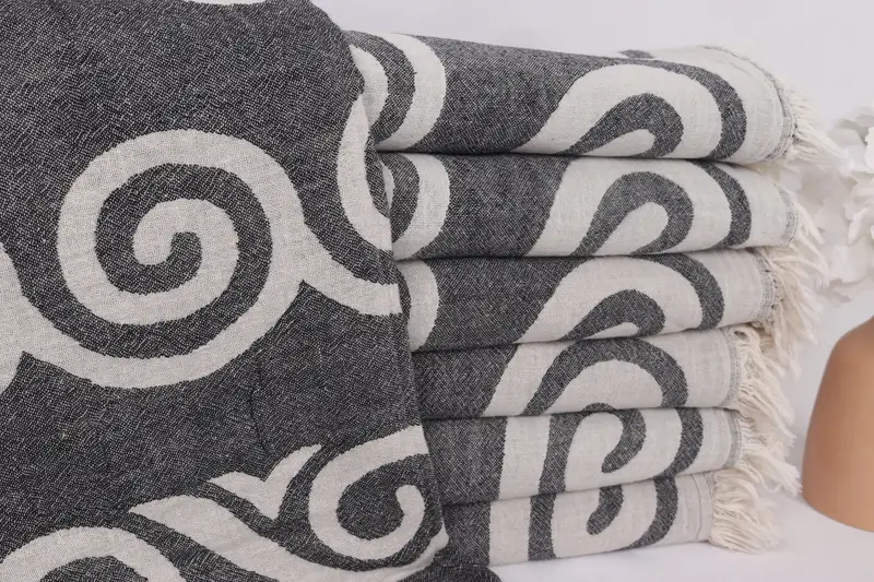 Custom Wedding Gifts, Thin towel, Bachelor Party Favors, Custom Gift, 70x36 Cotton Patterned Towel, Turkish Towel Personalized, Summer Towel - 2