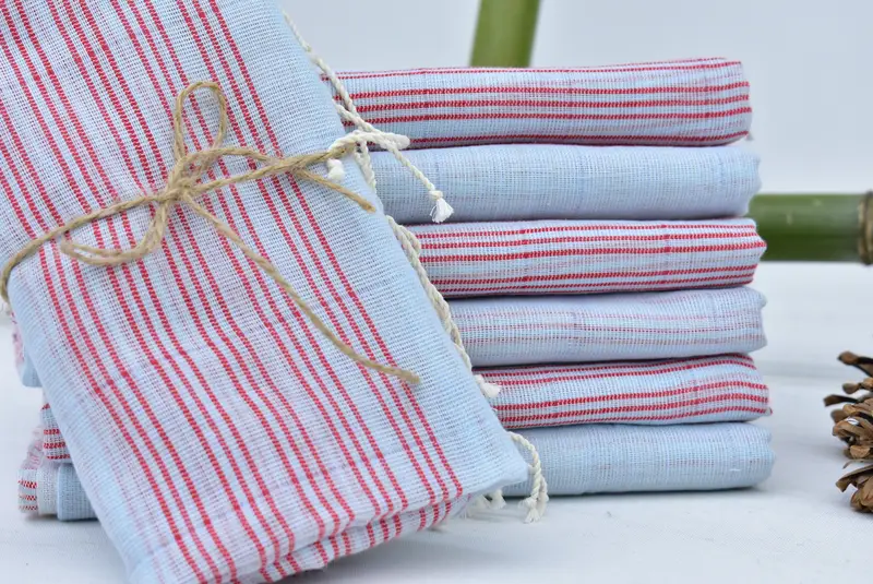 Monogram Beach Towel, Beach Size Towel, Gym Towel, Quick-Dry Beach Towel, 70x40 Cotton Striped Towel, Unique Gift, Organic Beach Towel, Gift For Him - 3