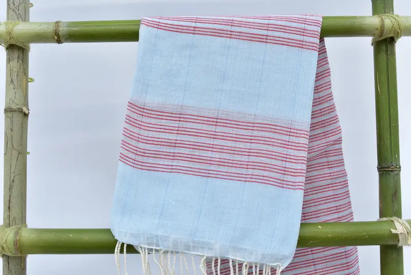 Monogram Beach Towel, Beach Size Towel, Gym Towel, Quick-Dry Beach Towel, 70x40 Cotton Striped Towel, Unique Gift, Organic Beach Towel, Gift For Him - 5