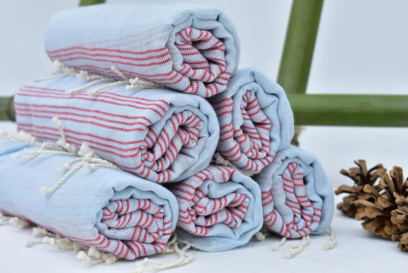 Monogram Beach Towel, Beach Size Towel, Gym Towel, Quick-Dry Beach Towel, 70x40 Cotton Striped Towel, Unique Gift, Organic Beach Towel, Gift For Him - 4