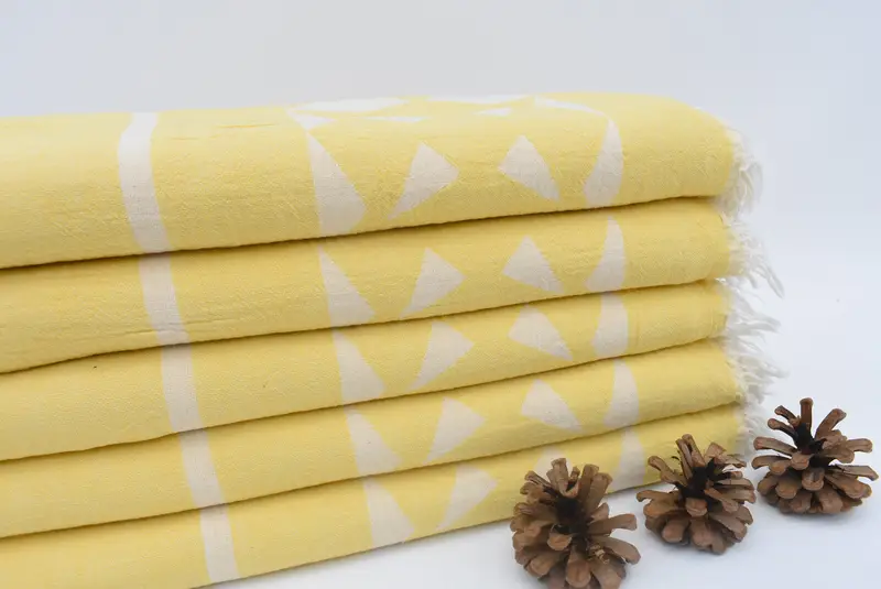 Turkish bath towel, Personalized Gifts, 68x36 Cotton Compass Rose Design Towel, Luxury Turkish Bath Towel, Gift Boxes Towel, Custom Wedding Gifts - 2