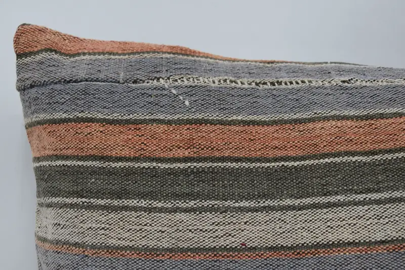 Decorative Cushion Cover, 16x36 Orange Pillow Cover, Cushion Case, Yoga Cushion, Gift Pillow, Turkish Pillow, Home Decor Pillow, Ethnic Cushion - 2
