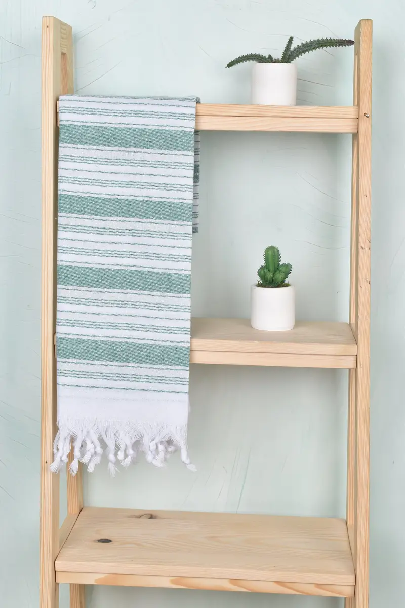 68x32 Cotton Striped Towel, Turkish hand towel, Best Friend Gift Ideas, Wedding Gift, Bridesmaid Towel, Friends Beach Towel, Turkish towel - 8