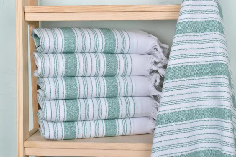 68x32 Cotton Striped Towel, Turkish hand towel, Best Friend Gift Ideas, Wedding Gift, Bridesmaid Towel, Friends Beach Towel, Turkish towel - 2