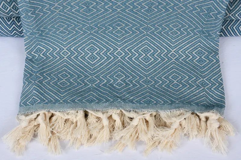 Custom Gifts, Monogram Blanket, 92x80 Cotton Diamond Towel, Bachelorette Party Favors, Turkish Blanket, Bachelorette Party Gifts For Bride - 1