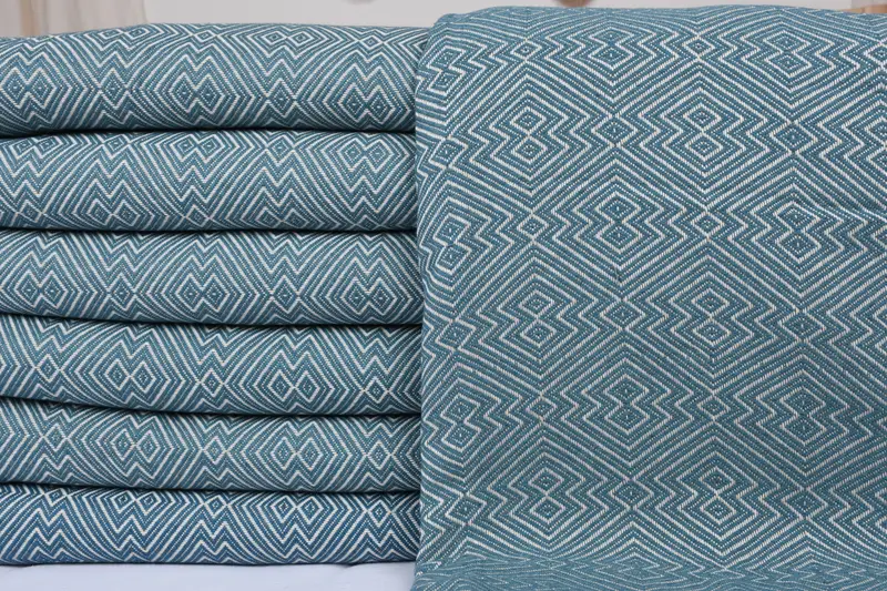 Custom Gifts, Monogram Blanket, 92x80 Cotton Diamond Towel, Bachelorette Party Favors, Turkish Blanket, Bachelorette Party Gifts For Bride - 2