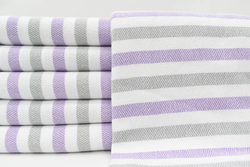 Scarf Towel, Turkish bath towel, Beach Towel Bulk, Embroidered Towel, 64x40 Cotton Striped Towel, Summer Towel, Monogram Beach Towel, Baby Boy Gift - 1