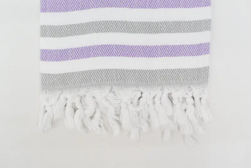 Scarf Towel, Turkish bath towel, Beach Towel Bulk, Embroidered Towel, 64x40 Cotton Striped Towel, Summer Towel, Monogram Beach Towel, Baby Boy Gift - 5