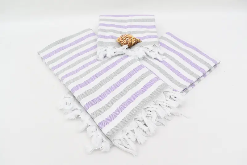 Scarf Towel, Turkish bath towel, Beach Towel Bulk, Embroidered Towel, 64x40 Cotton Striped Towel, Summer Towel, Monogram Beach Towel, Baby Boy Gift - 8