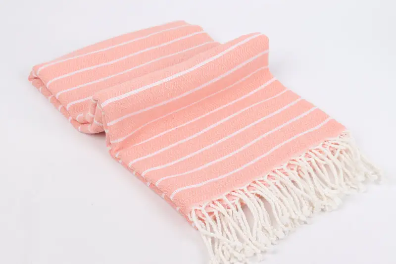 Custom Towel, 70x40 Cotton Striped Towel, Wedding Day Gift For Bride, Gym Towel, Bridal Shower Favors, Bachelorette Party Gifts, Friends Beach Towel - 6