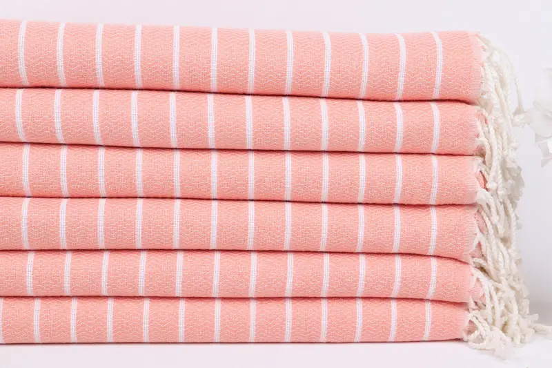 Custom Towel, 70x40 Cotton Striped Towel, Wedding Day Gift For Bride, Gym Towel, Bridal Shower Favors, Bachelorette Party Gifts, Friends Beach Towel - 3