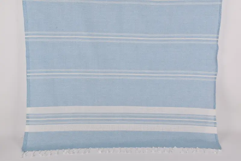 Quick-Dry Beach Towel, Beach towel, Custom Gifts, Holiday Towel, Custom Towel, Oversized Beach Towel, 60x38 Cotton Striped Towel, Peshtemal Towel - 8