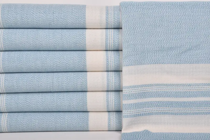 Quick-Dry Beach Towel, Beach towel, Custom Gifts, Holiday Towel, Custom Towel, Oversized Beach Towel, 60x38 Cotton Striped Towel, Peshtemal Towel - 1