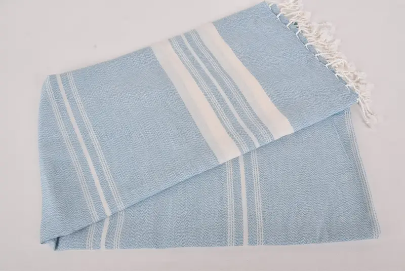 Quick-Dry Beach Towel, Beach towel, Custom Gifts, Holiday Towel, Custom Towel, Oversized Beach Towel, 60x38 Cotton Striped Towel, Peshtemal Towel - 4