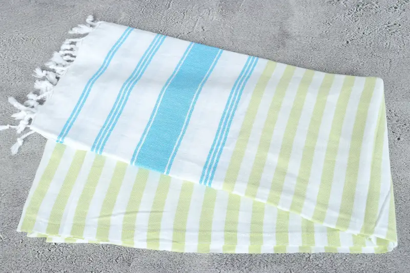 70x40 Cotton Striped Towel, Absorbent towel, Best Friend Gift, Beach Towel Bulk, Wedding For Favor, Peshtemal Towel USA, Bachelor Party Favors - 6