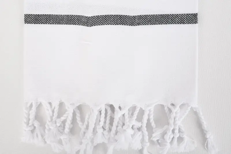 Turkish Tea Towel, Personalized Gifts, Bridesmaid Proposal Gift, Monogrammed Hand Towel, Holiday Towel, 40x18 Cotton Striped Towel, Bulk Order Towel - 3