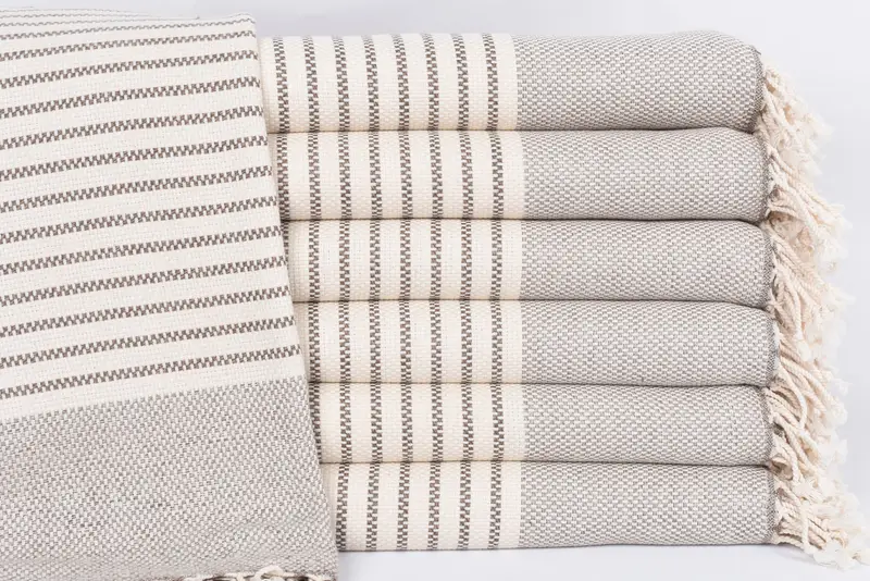 Hochzeitstag Geschenk für Braut, Ferienhandtuch, Sommergeschenk, 76x40 Baumwollstreifenhandtuch, Schnelltuchtuch, Brautjungferngeschenke, Bulk Bestellhandtuch