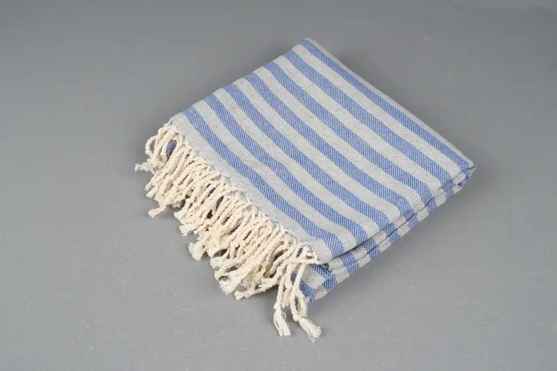 Custom Beach Towel, Unique Wedding Gift, 70x36 Cotton Striped Towel, Absorbent towel, Engagement Gift, Bridemaids Beach Towel, Monogram Beach Towel - 6