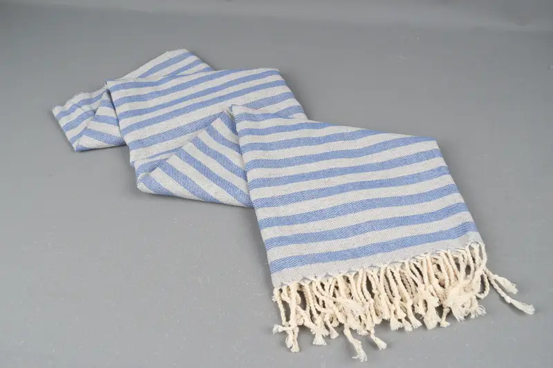Custom Beach Towel, Unique Wedding Gift, 70x36 Cotton Striped Towel, Absorbent towel, Engagement Gift, Bridemaids Beach Towel, Monogram Beach Towel - 7