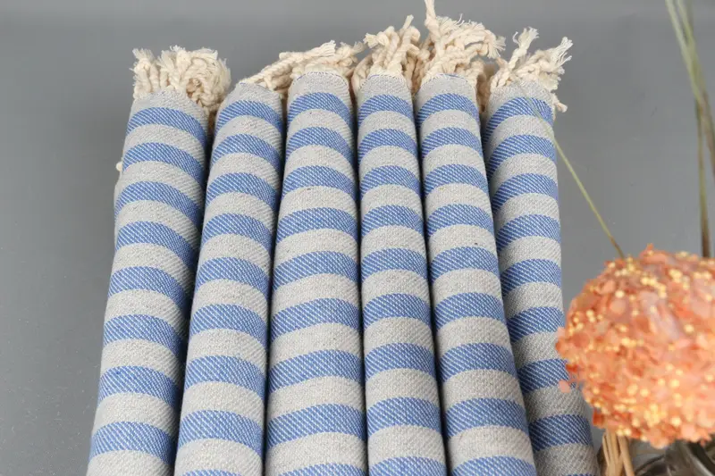 Custom Beach Towel, Unique Wedding Gift, 70x36 Cotton Striped Towel, Absorbent towel, Engagement Gift, Bridemaids Beach Towel, Monogram Beach Towel - 3