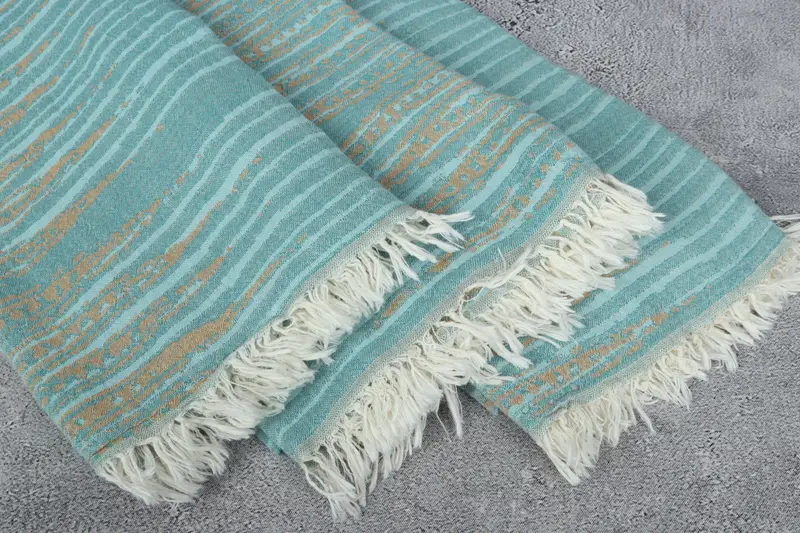 Authentic Turkish hammam peshtemal, Bridesmaid Proposal Gift, 70x40 Cotton Patterned Towel, Organic Turkish towel, Beach towel, Gift For Him - 6