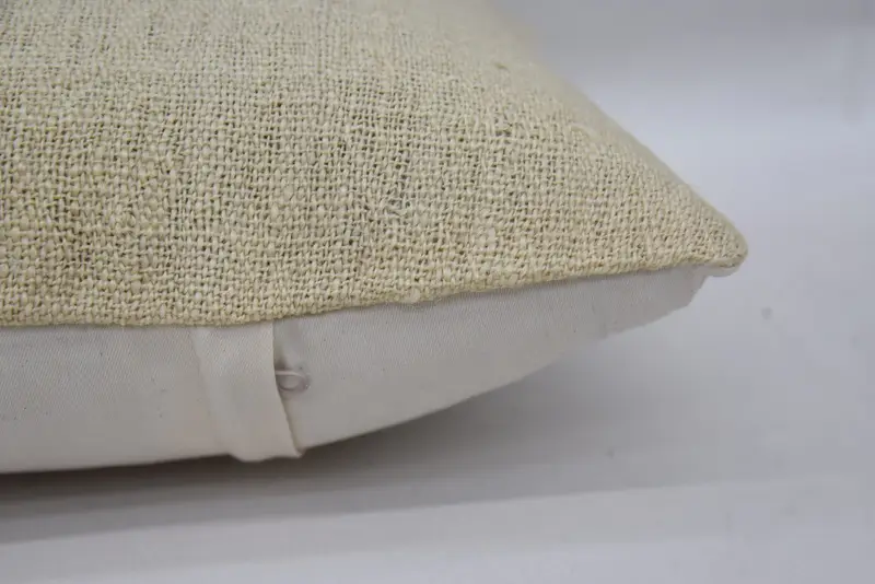 Knitted Pillow Case, Turkish Pillow, Neutral Throw Cushion, Rustic Cushion, Pillow for Couch, Cushion, 16x16 Beige Cushion Case, Antique Pillows - 5