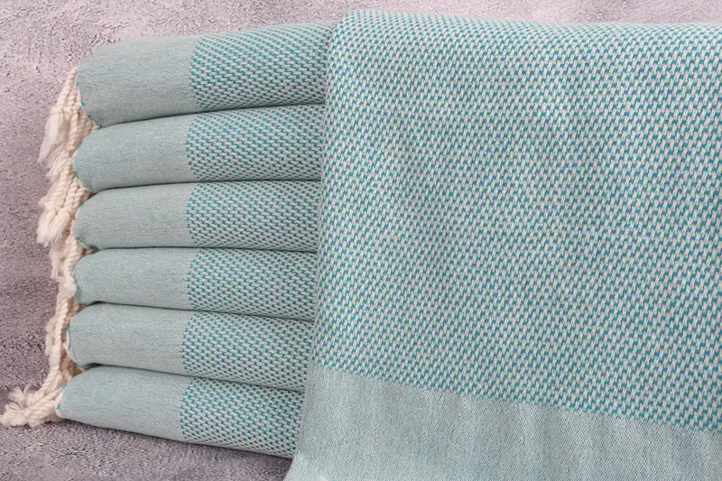 Turkish Tea Towel, Custom Hand Towel, Small Bath Towels, Girl Trip Party Favor, Boyfriend Gift, 44x24 Cotton Polka Dot Towel, Memorial Gift - 1