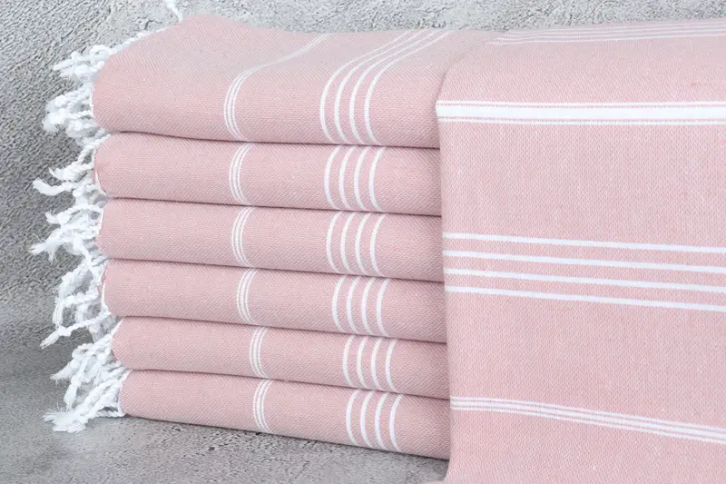 Lightweight Turkish towel, Personalized Gift, 70x40 Cotton Striped Towel, Bachelorette Gifts, Christmas Favors, Turkish Towel Personalized - 1