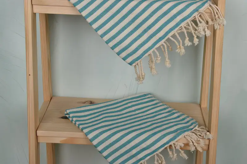 Kitchen Towel, Spa Towel, Christmas Hand Towel, Guest Towel, 40x18 Cotton Striped Towel, Turkish Tea Towel, Monogram Kitchen Towel, Bulk Order Towel - 5