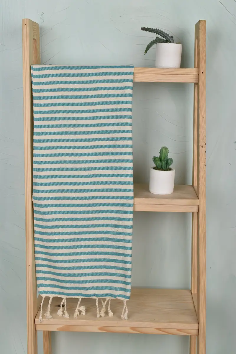 Kitchen Towel, Spa Towel, Christmas Hand Towel, Guest Towel, 40x18 Cotton Striped Towel, Turkish Tea Towel, Monogram Kitchen Towel, Bulk Order Towel - 8