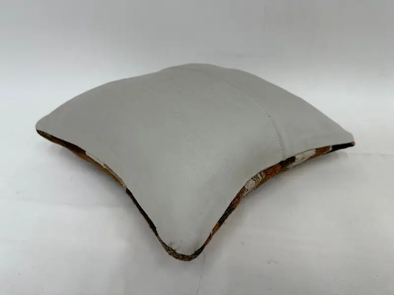 14x14 Brown Cushion Cover, Cozy Throw Cushion Case, Office Chair Pillow, Couch Pillow Cover, Gift Pillow, Pillow, Boho Pillow, Turkish Pillow - 7
