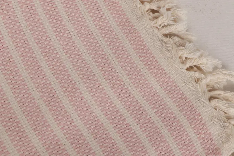 Cotton towel, Beach Towel Gift, Fringed Turkish towel for poolside, Family Gift, Bridal Shower Gift, Guest Towel, 70x40 Cotton Striped Towel - 6